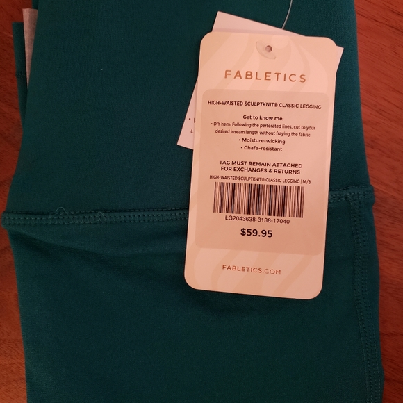 NWT Fabletics Sculptknit Leggings - Picture 6 of 7